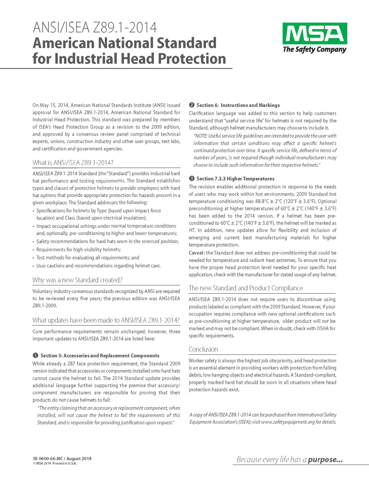 Regulatory Requirements and Technical Specifications Hard Hats to Helmets